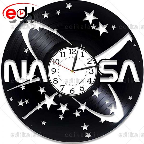 ساعت دیواری فانتزی طرح NASA