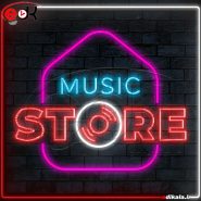 Music shop design neon sign number 1