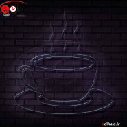 تابلو نئون طرح فنجان قهوه شماره 31